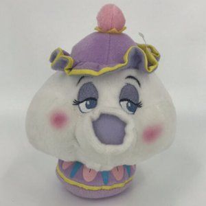 Disney Mrs. Potts Teapot 6" Plush Toy BEAUTY and the BEAST Stuffed Animal Toy